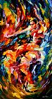 Magic Paintings - MAGIC FLAMENCO by Leonid Afremov